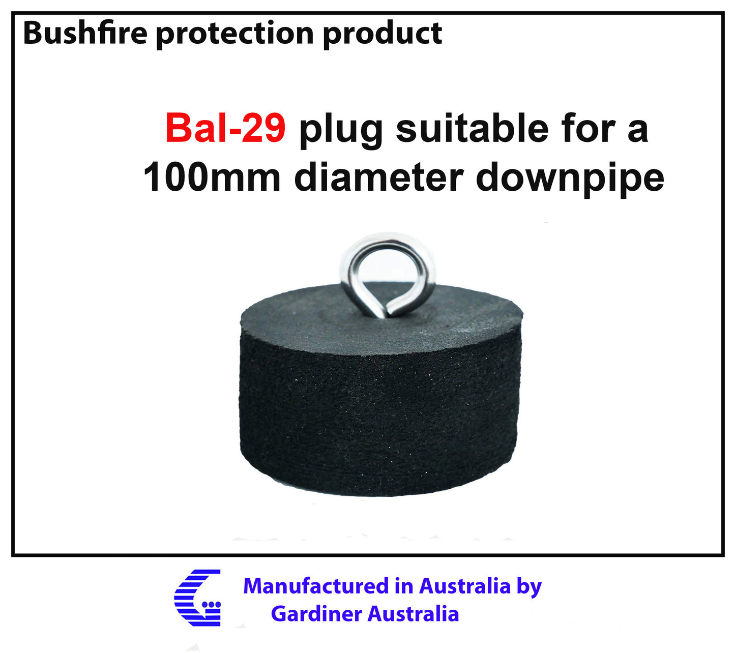 BAL-29 Downpipe plugs