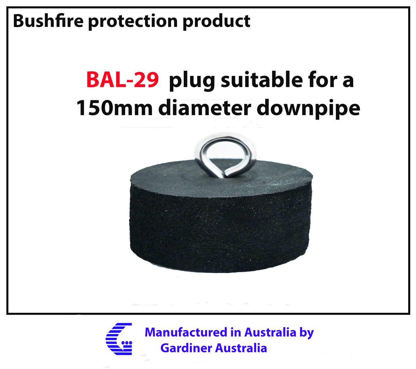 BAL-29 Downpipe plugs