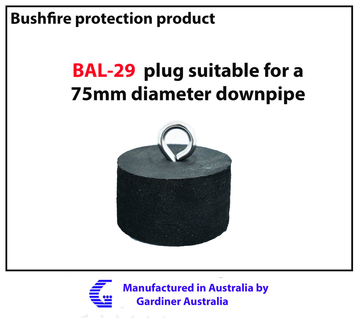BAL-29 Downpipe plugs