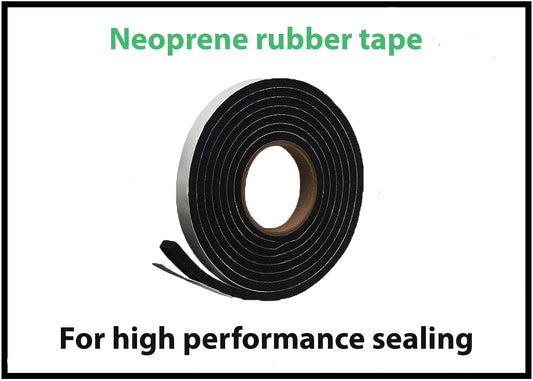 Neoprene sponge rubber tape