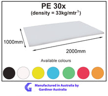 Load image into Gallery viewer, PE 30x (33 Kg/mtr3) foam sheet
