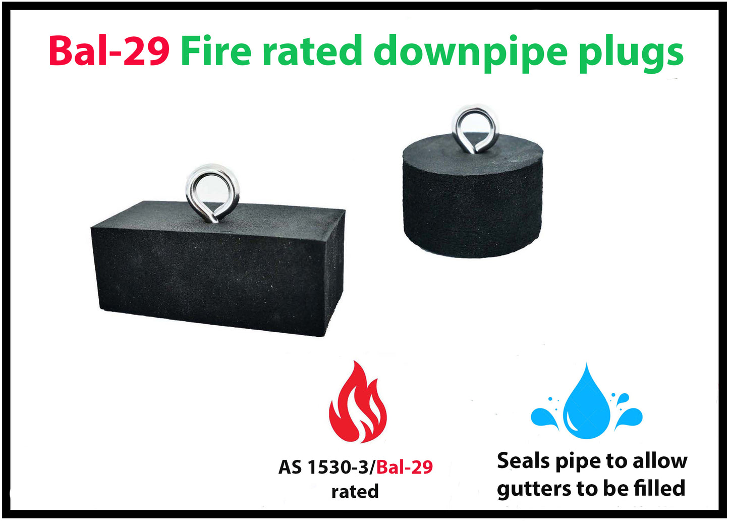 BAL-29 Downpipe plugs