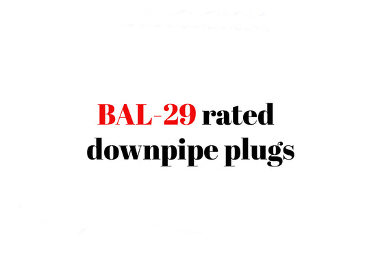 BAL-29 Downpipe plugs