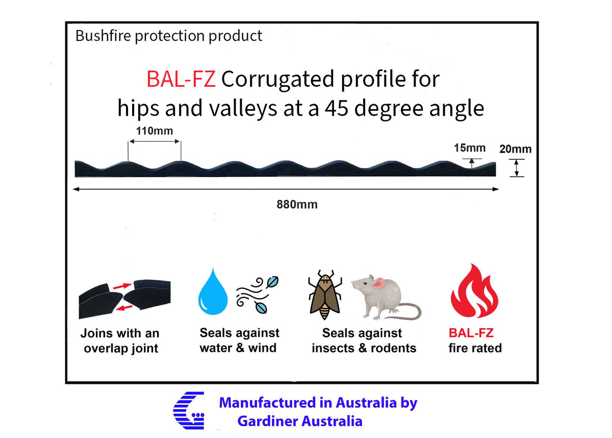 Bal-FZ eave infill strips
