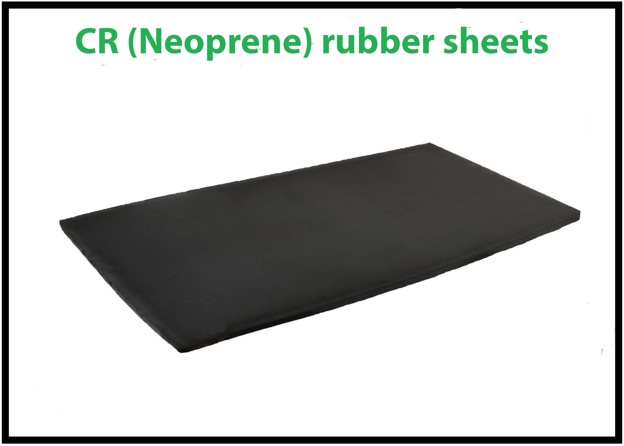 thumbnail interactive-video image 1 of Neoprene Sponge Rubber Sheet With Adhesive – 1/4" Thick X 9" X 12" – Rubberlite B42NES 1 of 5