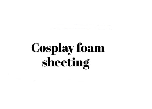 Cosplay super flexible foam sheet
