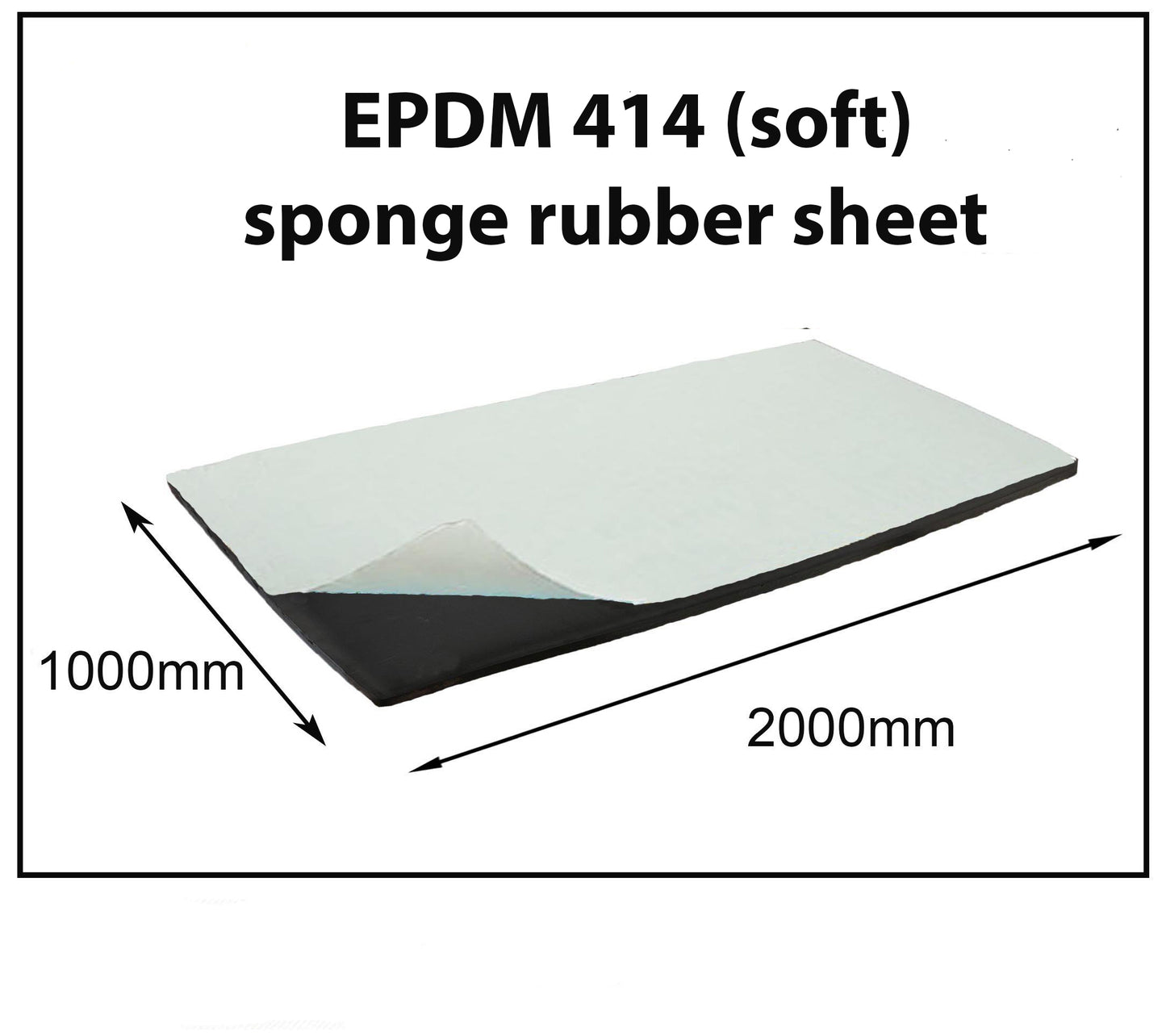 EPDM super soft sponge rubber