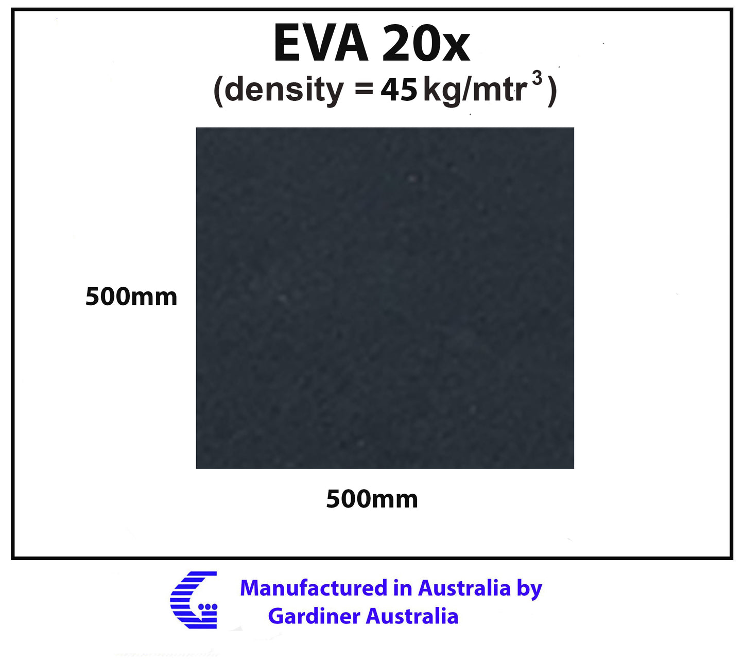 EVA 30x & 20X foam sheet