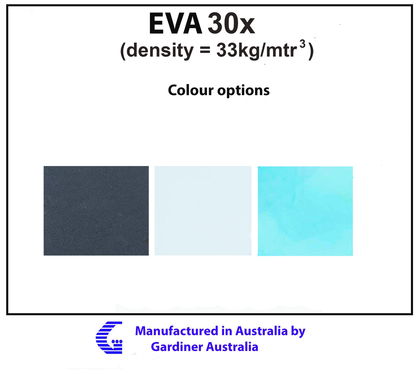 EVA 30x & 20X foam sheet