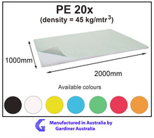Load image into Gallery viewer, PE 20x (45 Kg/mtr3) foam sheet
