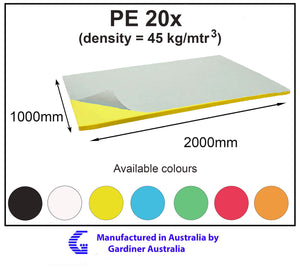 PE 20x (45 Kg/mtr3) foam sheet