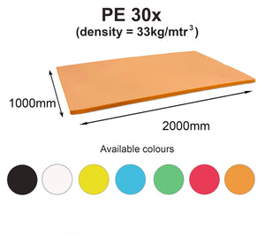 PE 30x (33 Kg/mtr3) foam sheet