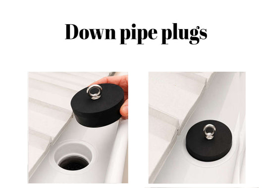Fire resistant Downpipe plugs