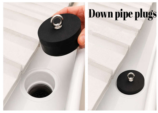Fire resistant Downpipe plugs