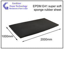 Load image into Gallery viewer, EPDM super soft sponge rubber
