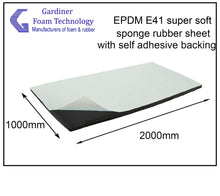 Load image into Gallery viewer, EPDM super soft sponge rubber
